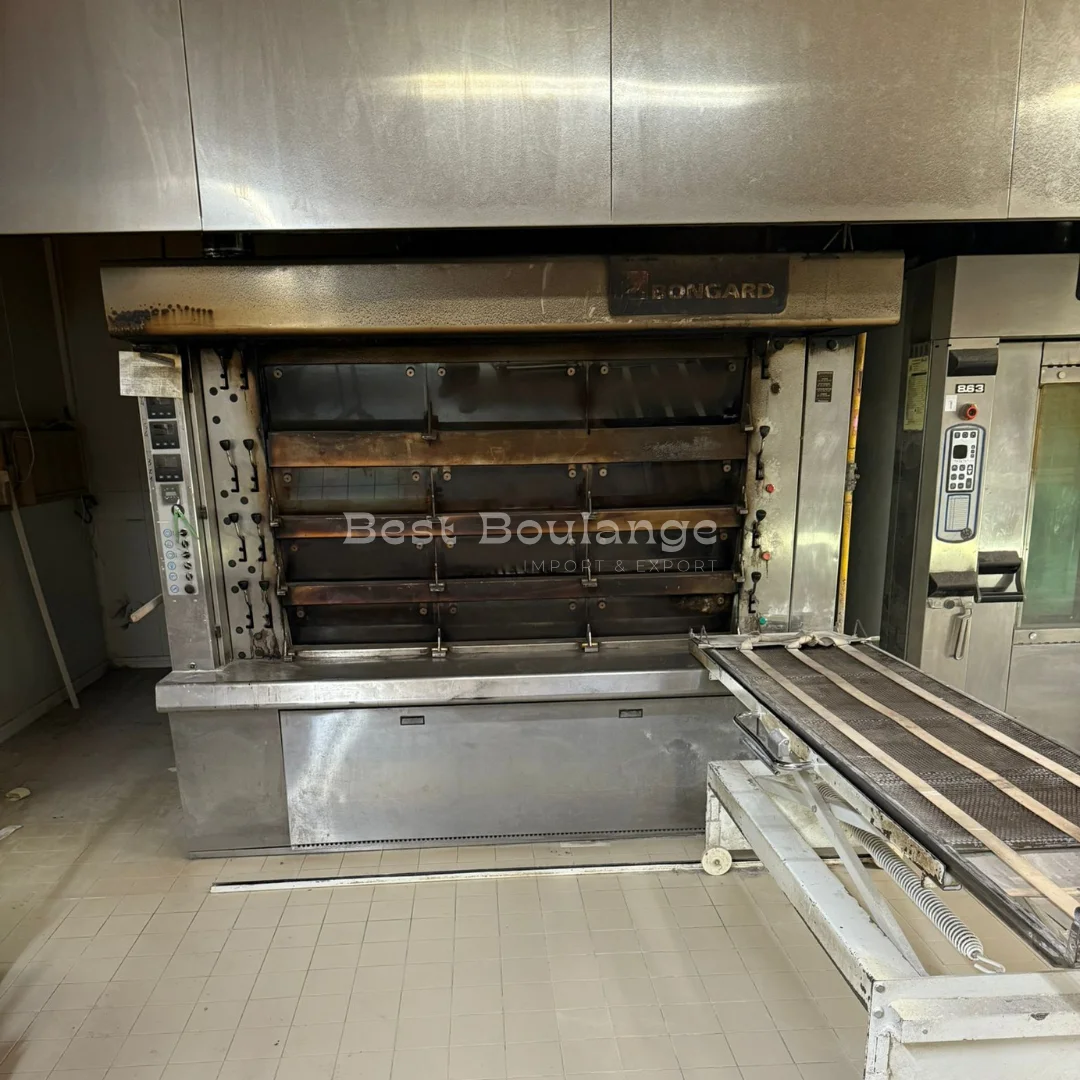 Four à sole BONGARD avec enfourneur d'occasion | Four professionnel boulangerie